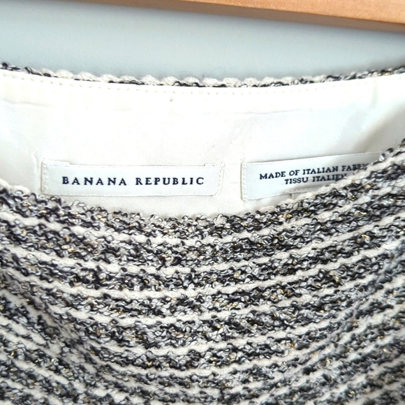 Banana Republic Petite Metallic Mini Skirt - Picture 2 of 2